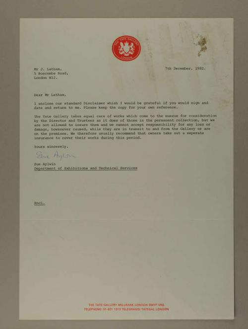 Photograph of item