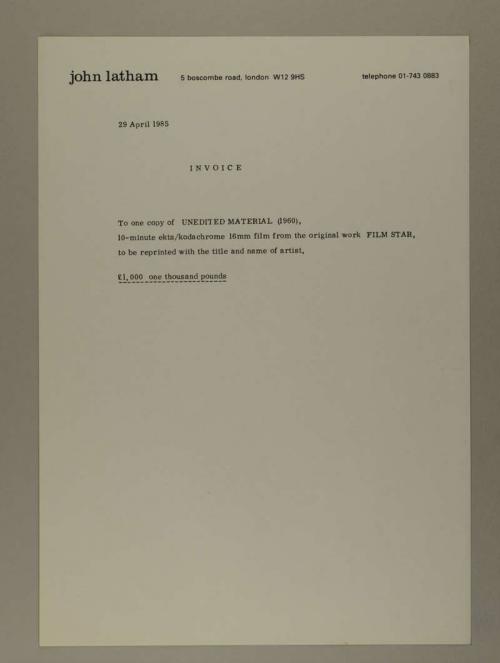 Photograph of item