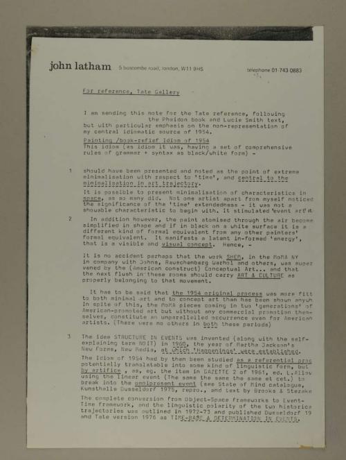 Photograph of item
