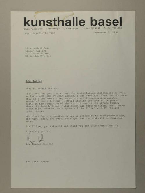 Photograph of item