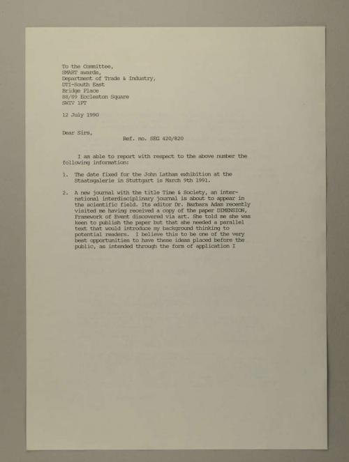 Photograph of item