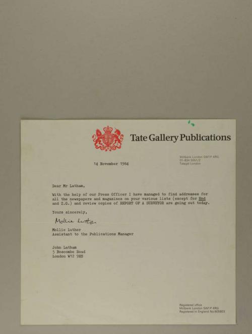 Photograph of item