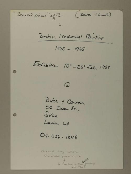 Photograph of item