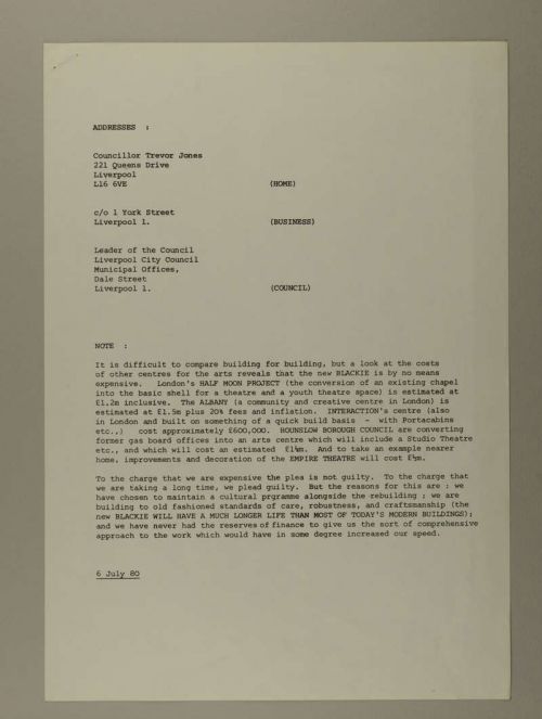 Photograph of item