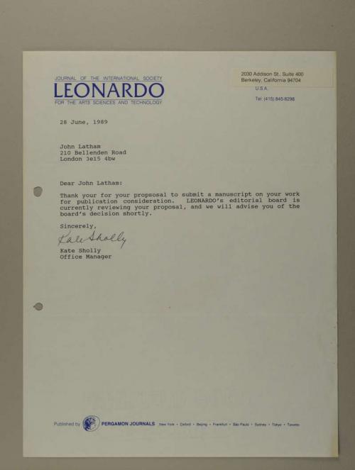 Photograph of item
