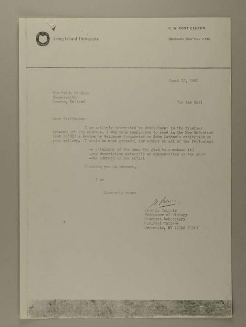 Photograph of item