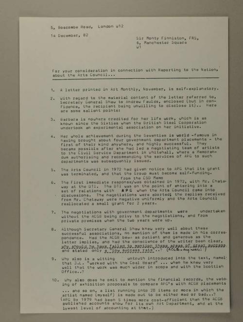 Photograph of item