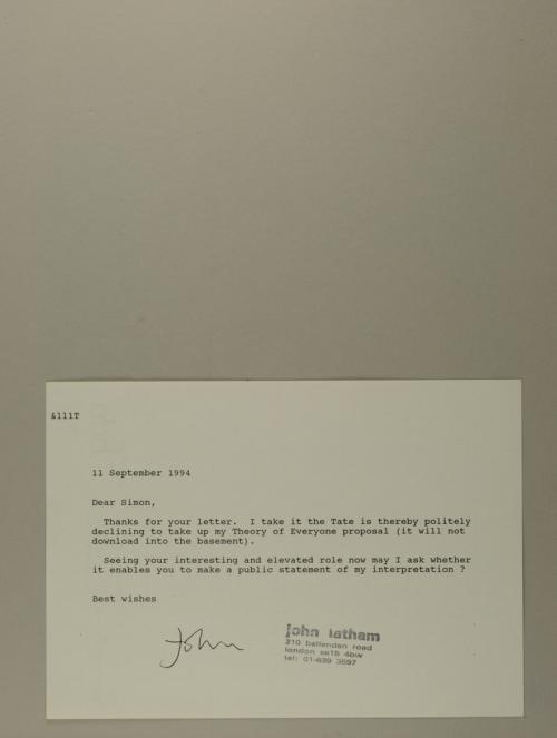 Photograph of item