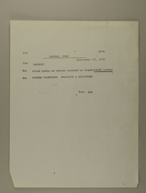Photograph of item