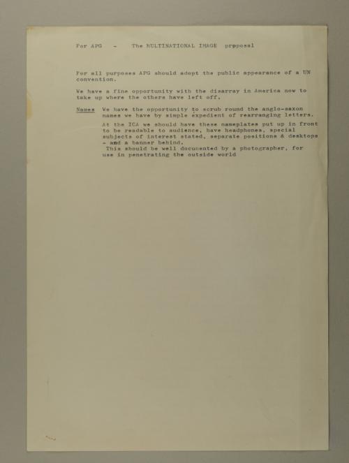 Photograph of item