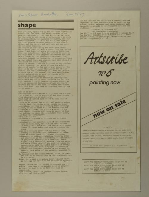 Photograph of item