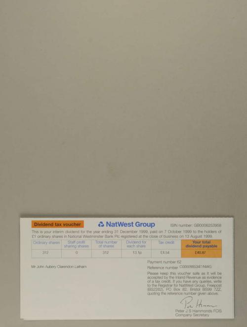 Photograph of item