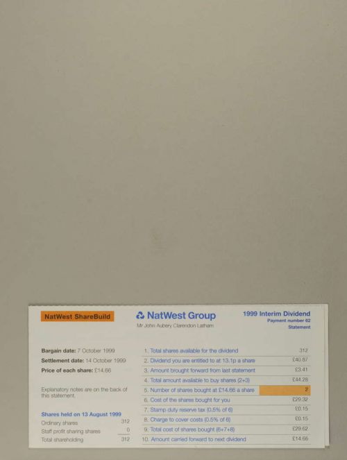 Photograph of item