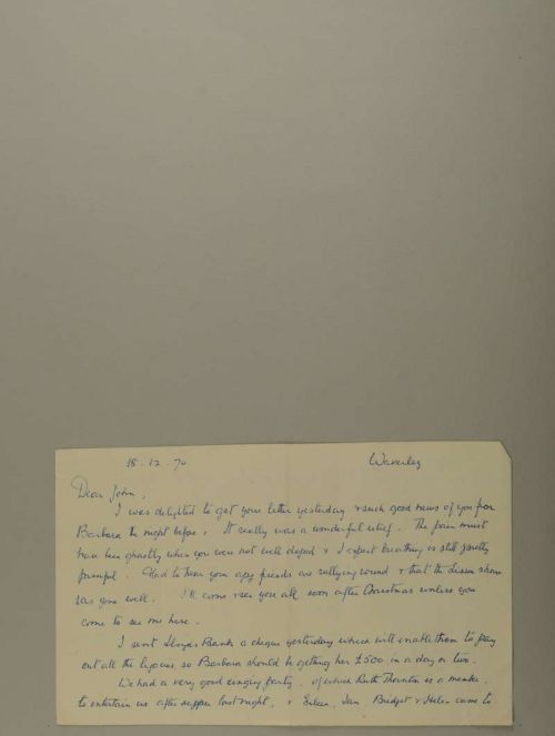 Photograph of item