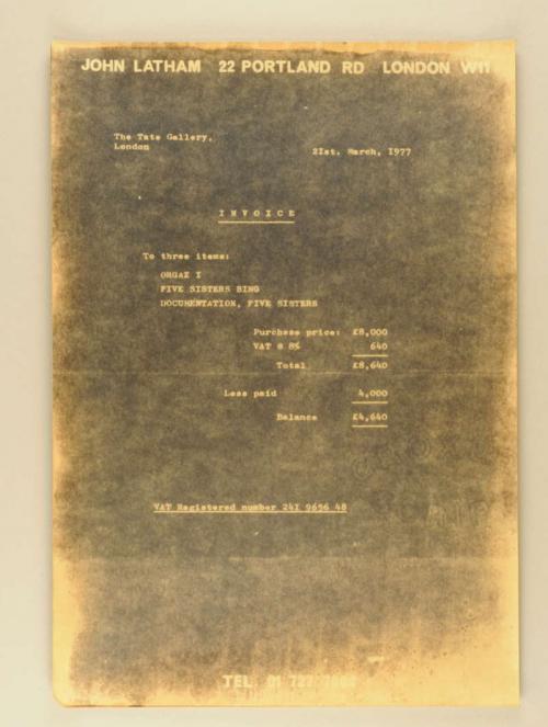 Photograph of item