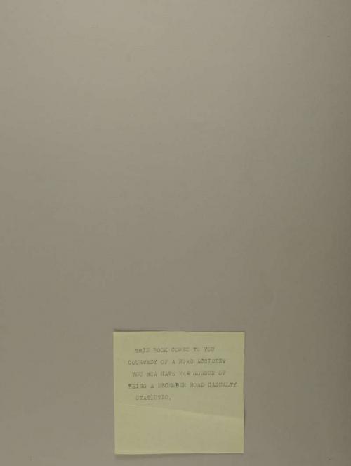 Photograph of item