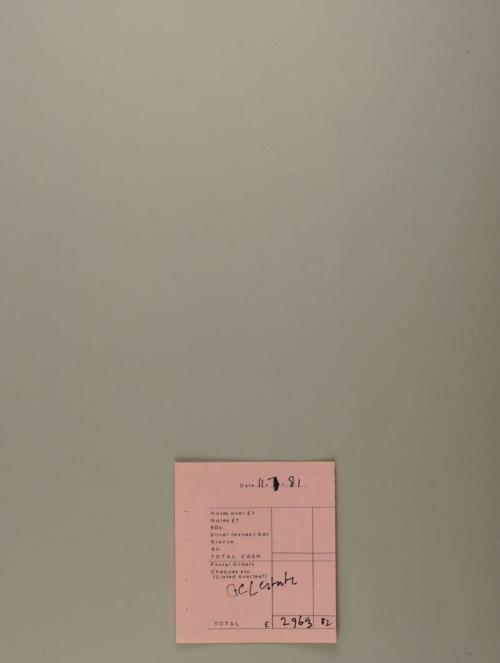 Photograph of item