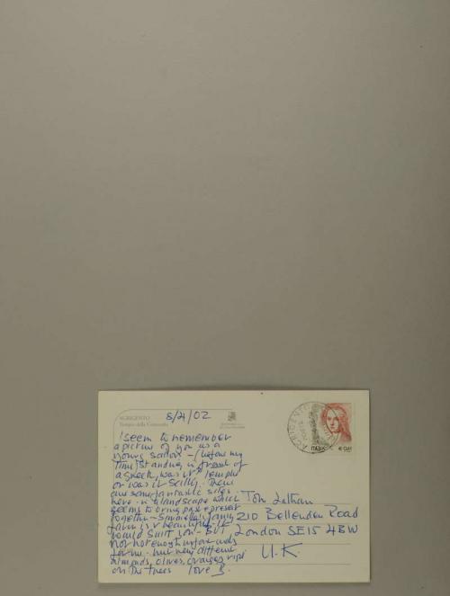 Photograph of item