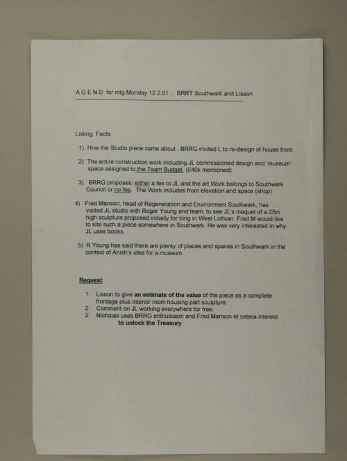 Photograph of item