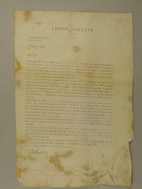 Photograph of item