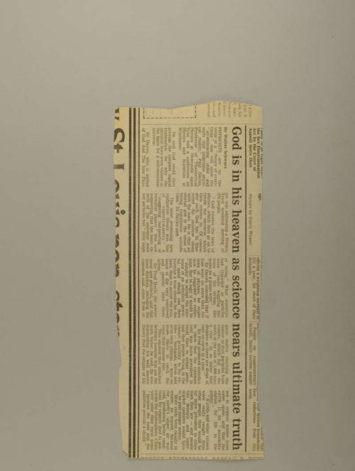 Photograph of item