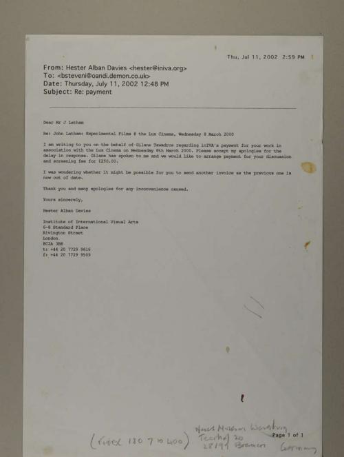Photograph of item