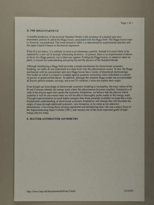 Photograph of item