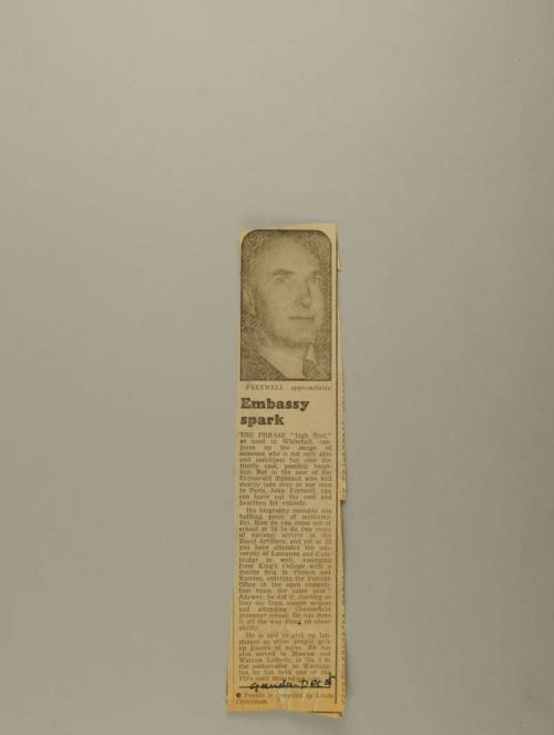 Photograph of item