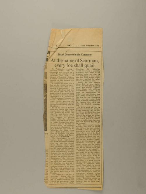 Photograph of item