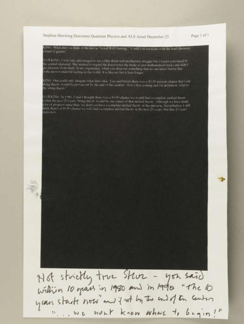 Photograph of item