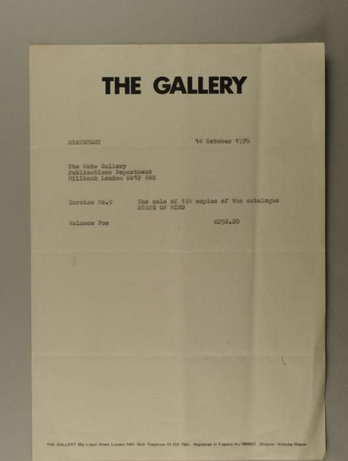 Photograph of item
