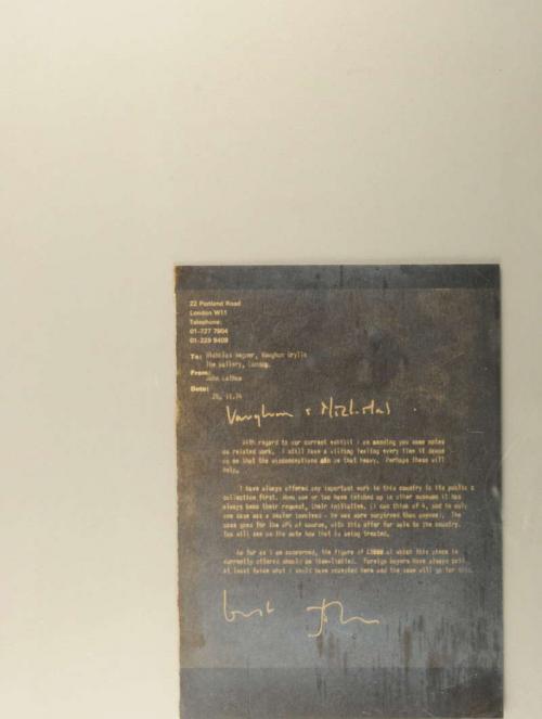 Photograph of item
