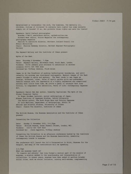 Photograph of item