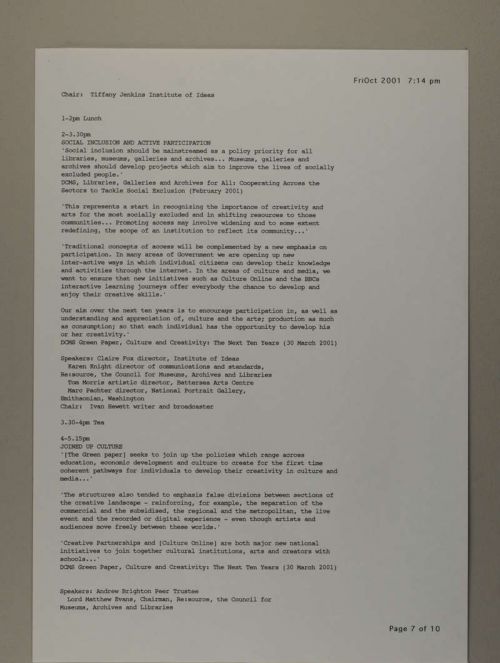 Photograph of item