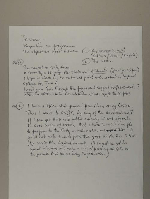 Photograph of item