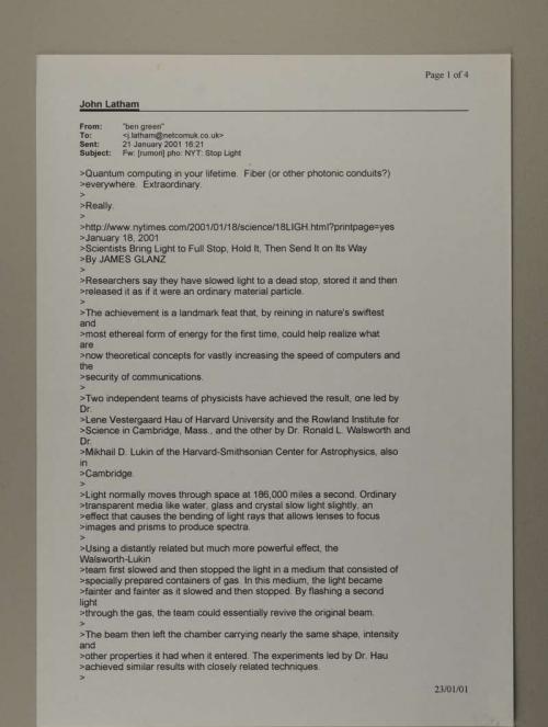 Photograph of item