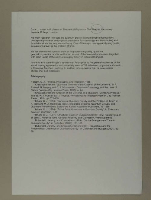 Photograph of item